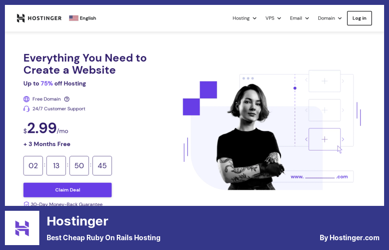 En İyi 9 Ruby on Rails Barındırma Hizmeti 🌟 Ücretsiz ve Ücretli Planlar 2 - BirinciSEO